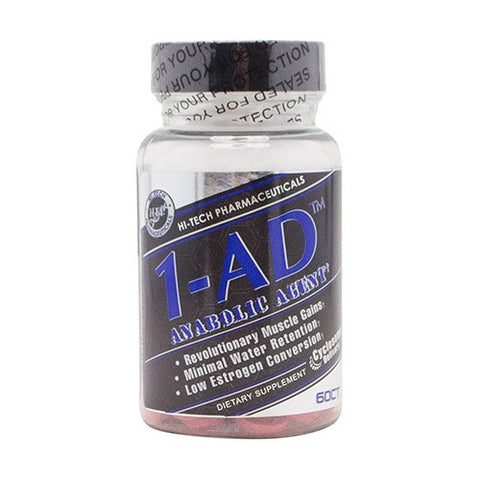 Hi-Tech Pharmaceuticals 1-AD - 60 Tablets - 811836020908