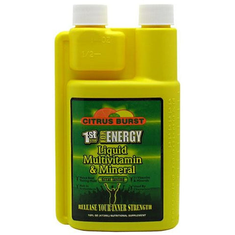 1st Step for Energy Liquid Multivitamin & Mineral - Citrus Burst - 16 oz - 673131100002