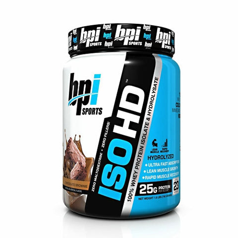 BPI Iso-HD - Chocolate Brownie - 23 Servings - 811213021078
