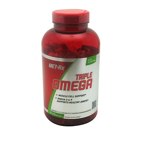 MET-Rx Triple Omega - 240 Capsules - 786560101486