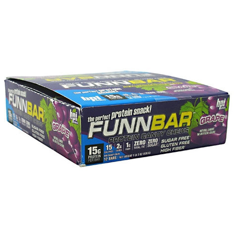 BPI FunnBar - Gashin Grape - 12 Bars - 811213021726