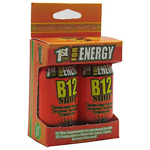 1st Step for Energy Maximum Energy B12 Shot - Tropical Blast - 2 Bottles - 673131102730
