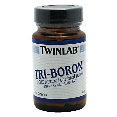 TwinLab Tri-Boron - Tri-Boron - 100 Capsules - 027434010474