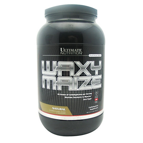 Ultimate Nutrition Platinum Series Waxy Maize - Natural - 3 lb - 099071010025