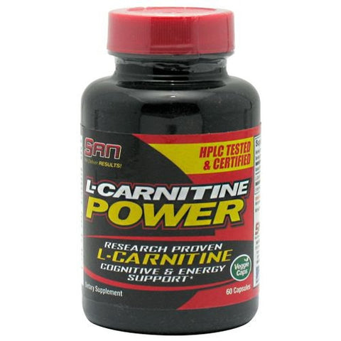 SAN L-Carnitine Power - 60 Capsules - 672898440055