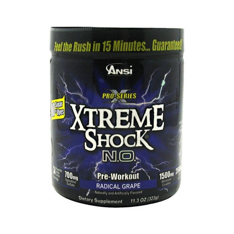 Advance Nutrient Science Pro-Series Xtreme Shock N.O. - Radical Grape - 11.3 oz - 689570407046