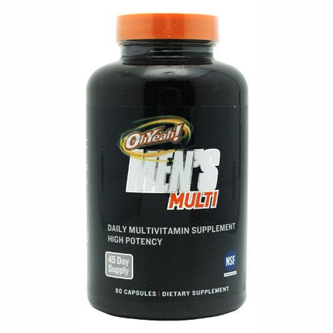 ISS OhYeah! Mens Multi, 90 Caps - 90 Capsules - 788434110136
