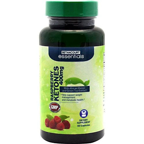 Betancourt Nutrition Betancourt Essentials Raspberry Ketones - 60 Capsules - 857487004119