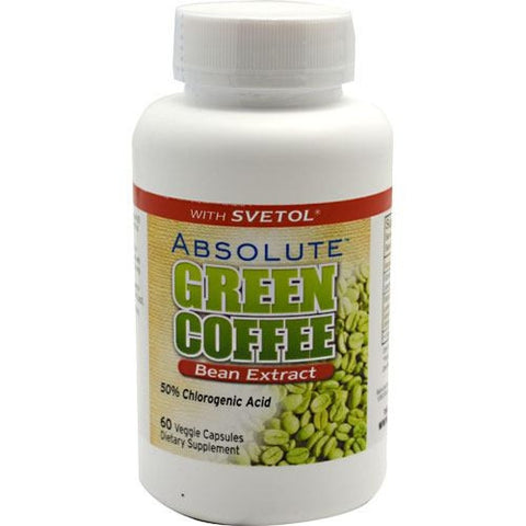 Absolute Nutrition Absolute Green Coffee Bean Extract - 60 Capsules - 708235089301