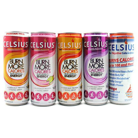 Celsius Celsius - Variety - 12 Cans - 889392000665
