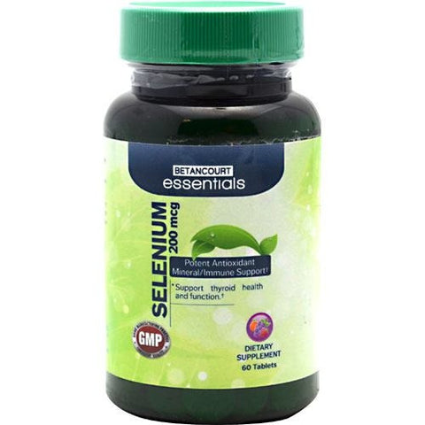 Betancourt Nutrition Betancourt Essentials Selenium - 60 Tablets - 857487003945
