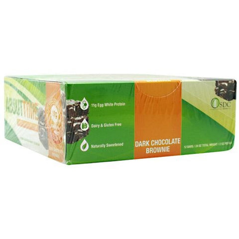SDC Nutrition Fruit Nuts Protein About Time Bar - Dark Chocolate Brownie - 12 Bars - 837654125632