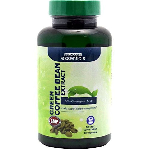 Betancourt Nutrition Betancourt Essentials Green Coffee Bean Extract - 90 Capsules - 857487004126
