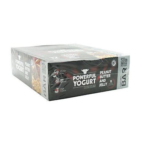 Powerful Yogurt Powerful Yogurt - Peanut Butter and Jelly - 12 Bars - 20851463005125
