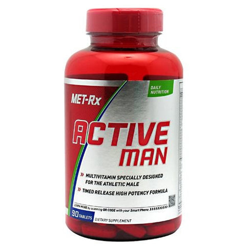 MET-Rx Active Man - 90 Tablets - 786560173025
