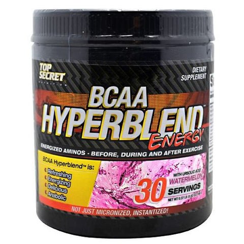 Top Secret Nutrition BCAA Hyperblend Energy - Watermelon - 30 Servings - 855659004073