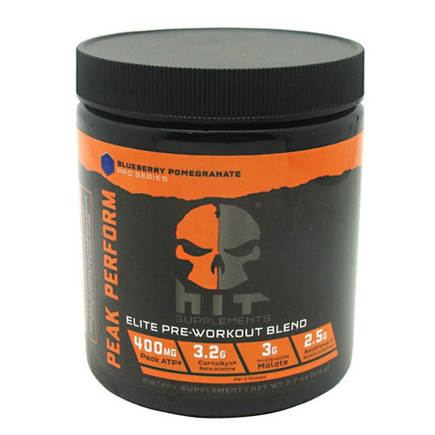 HiT Supplements Pro Series Peak Perform - Blueberry Pomegranate - 30 Servings - 793573858047