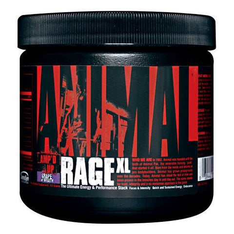 Universal Nutrition Animal Rage XL - Grape Of Wrath - 30 Servings - 039442031013