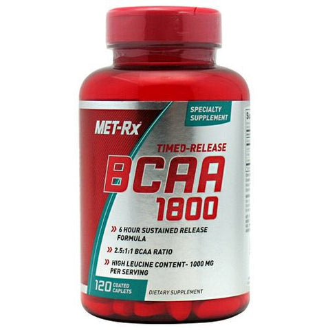 MET-Rx BCAA 1800 - 120 Caplets - 786560508674