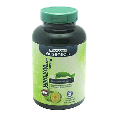 Betancourt Nutrition Garcinia Cambogia Extract 500 mg - 120 Capsules - 120 Servings - 857487004621