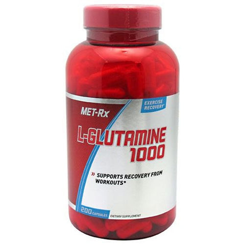 MET-Rx L-Glutamine 1000 - 200 Capsules - 786560157766