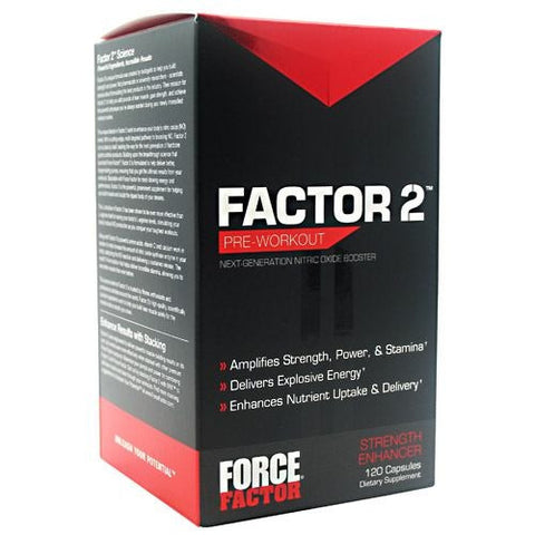 Force Factor Factor 2 - 120 Capsules - 852496002842