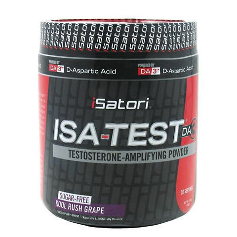 iSatori Isa-Test DA3 - Kool Rush Grape - 30 Servings - 883488003202