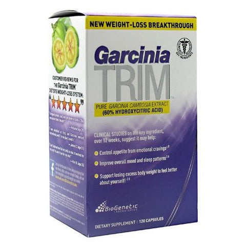 BioGenetic Laboratories Garcinia Trim - 120 Capsules - 883488002755
