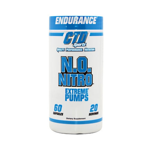 CTD Sports N.O. Nitro - 60 capsules - 60 Capsules - 748252904911