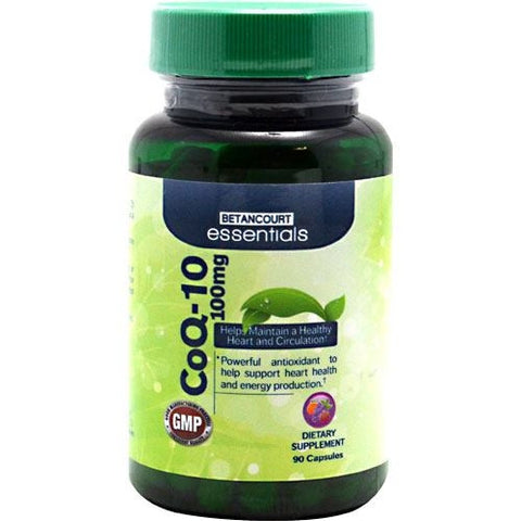 Betancourt Nutrition Betancourt Essentials CoQ-10 - 90 Capsules - 857487003938