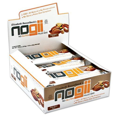 NoGii Paleo Bar - Nuts About Nuts - 9 Bars - 856513002372