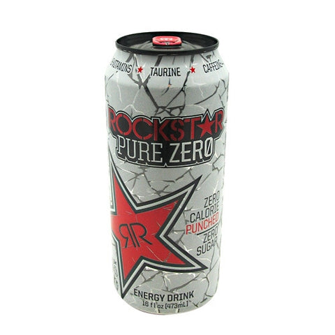 Rockstar Rockstar Pure Zero - Punched - 24 Cans - 818094003094