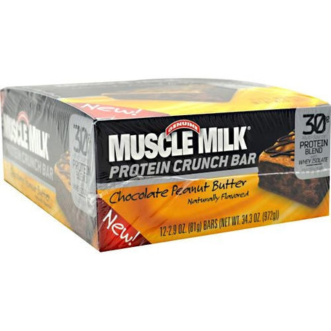 CytoSport Protein Crunch Bar - Chocolate Peanut Butter - 12 ea - 660726200216