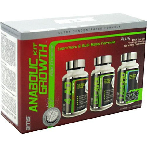 Advanced Muscle Science Pro Anabolic Growth Kit - 180 Tablets - 893461001897