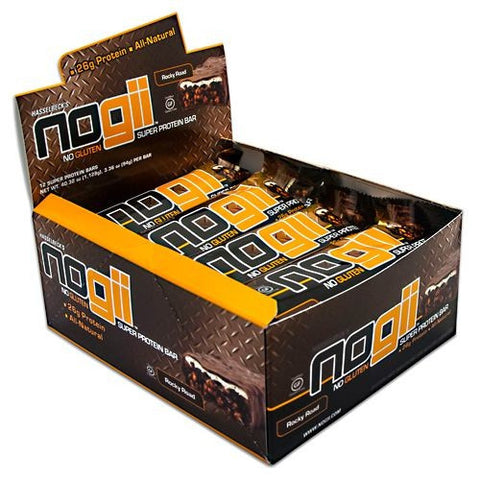NoGii NoGii Super Protein Bar - Rocky Road - 12 Bars - 856513002679