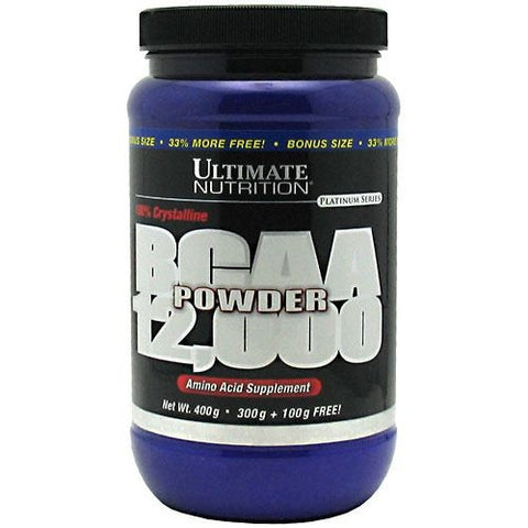 Ultimate Nutrition Platinum Series BCAA 12000 Powder - 400 g - 099071004024