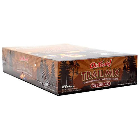 ISS Oh Yeah! - Peanut Candy Raisin - 10 Bars - 788434115360