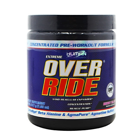 Human Evolution Supplements Extreme Over Ride - Berry Blast - 35 Servings - 646437143516