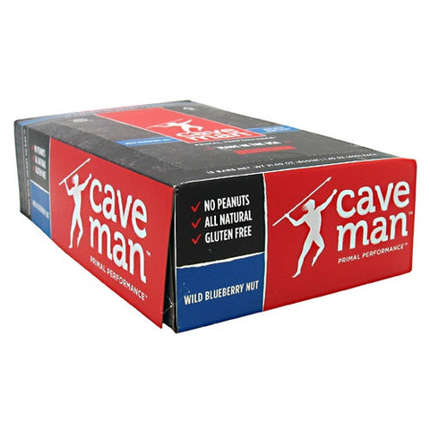 Caveman Foods Caveman Bar - Wild Blueberry Nut - 15 ea - 10853385003268