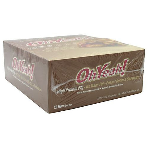 ISS OhYeah! Bar - Peanut Butter & Strawberry - 85 g - 788434113632