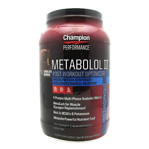 Champion Nutrition MET2 - Rich Chocolate - 2.2 lb - 027692101204