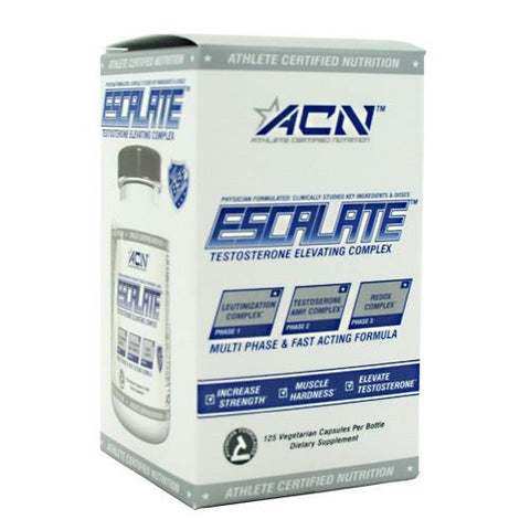 Athlete Certified Nutrition Escalate - 125 Capsules - 700220027978