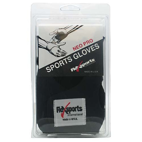 Flexsports International Neo Pro Sports Gloves Black - Small -   - 718774349231