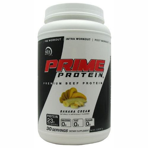 SES Nutrition Prime Protein - Banana Cream - 2 lb - 768961081062