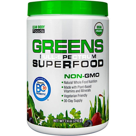 Labrada Nutrition Greens Superfood - Unflavored - 7.4 oz - 710779100114