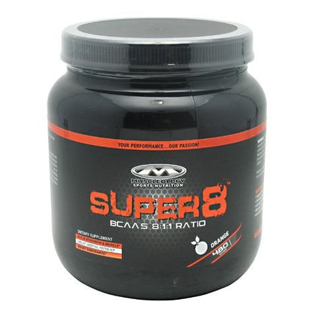 Muscleology Super 8 - Orange - 480 g - 829263102135