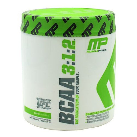 Muscle Pharm Core Series BCAA 3:1:2 - Unflavored - 0.47 lb - 696859261398