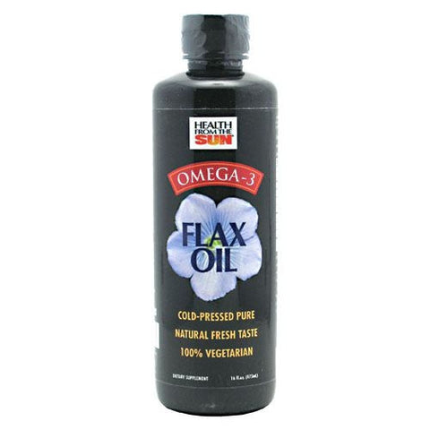 Health From The Sun Omega-3 Flax Oil - 16 oz - 010043062163