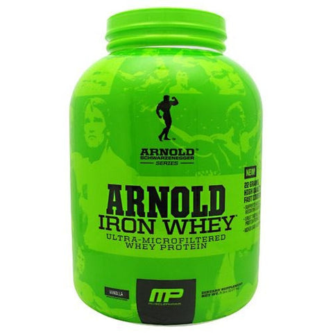 Arnold By Musclepharm Iron Whey - Vanilla - 5 lb - 696859258602