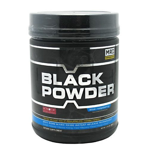 MRI Black Powder - Blue Raspberry - 40 Servings - 633012640102